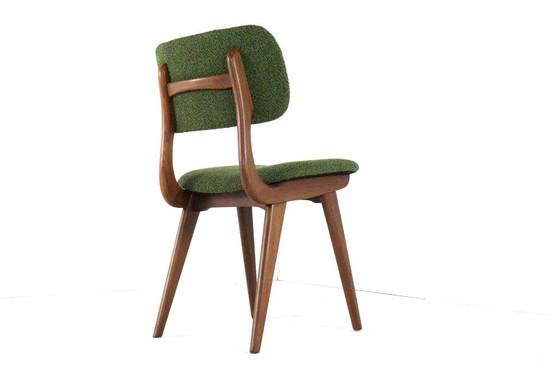 Image 1 of Set di 4 sedie da pranzo imbottite vintage