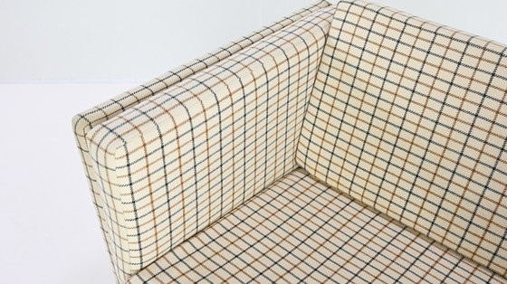 Image 1 of Canapé vintage, tapisserie en laine et teck. Danemark, C.1960