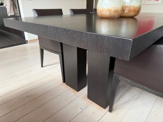 Mesa de comedor de diseño con patas de elefante, Van Rossum, Lof – Mesas de comedor, Wood (photo 3 of 6)