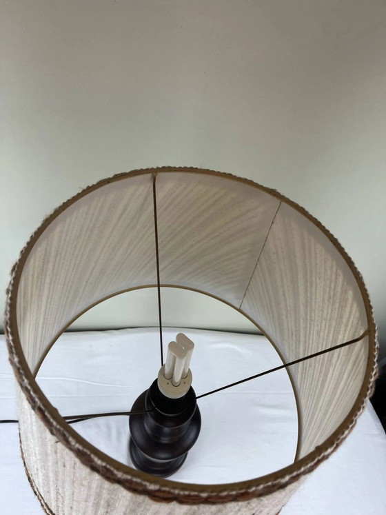 Grande lampada d'ambiente bohémien vintage – Lampade da tavolo, Wood (photo 11 of 12)