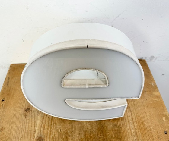 Image 1 of Vintage Illuminated Letter E , 1980s