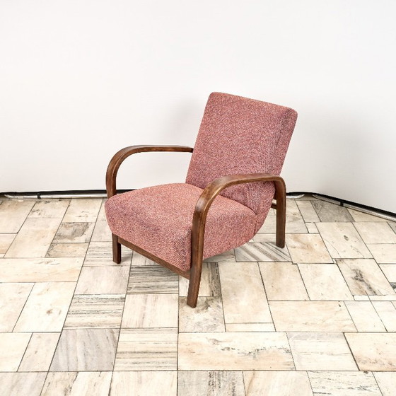 Image 1 of Poltrona di K. Kozelka & A. Kropacek, Interier Praha, anni '50, Cecoslovacchia