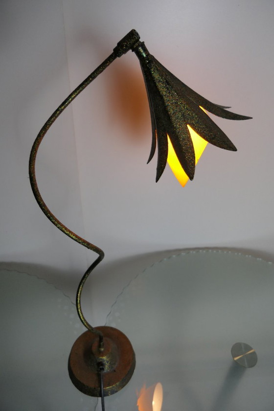 Vintage Design Glitterlamp Pola Design A Veen – Tafellampen, Metal (photo 2 of 13)