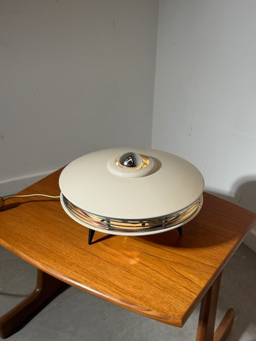 Vintage tafellamp in UFO-stijl uit het ruimtetijdperk – tafellampen (photo 2 of 6)
