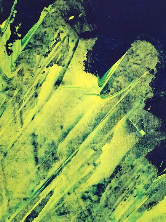 Image 1 of Jürgen Angeler - Levendig neongeel