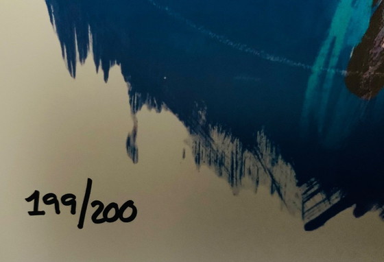 Image 1 of Handsigniert und nummeriert von Eric Robison: "Lady and the Tramp". Limitiert auf eine Auflage von 200 Stück, hier Nr. 199/200.