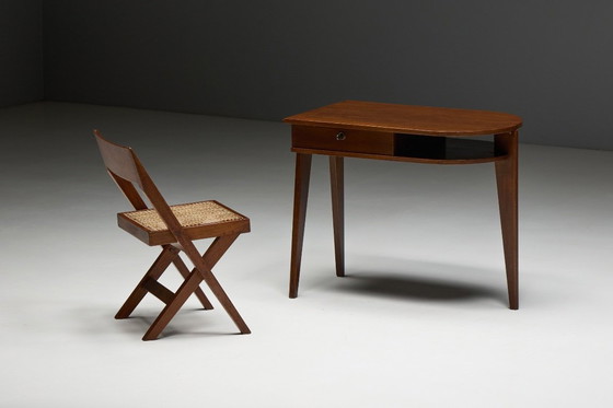 Image 1 of Escritorio trípode de Jacques Adnet, Francia, década de 1950