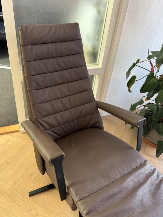 Image 1 of Velderhof recliner model Liri dark brown