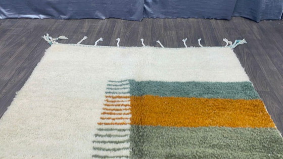 Image 1 of Tapis marocain en laine naturelle 250cmx150cm