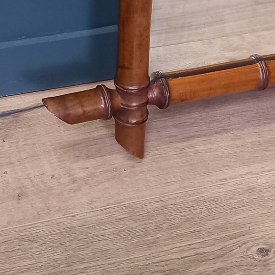 Image 1 of Antieke faux Bamboo spiegel