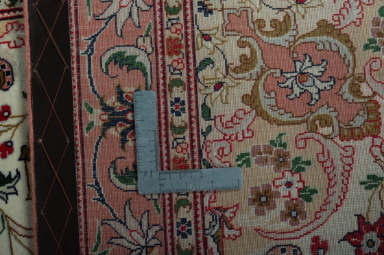 Image 1 of Tapis d'Orient Tabriz 50Raj noué à la main avec de la soie - 150 x 100 cm