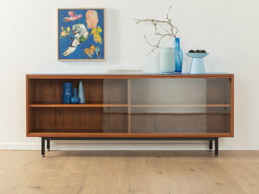 60er Jahre Sideboard Vitrine von WK Möbel