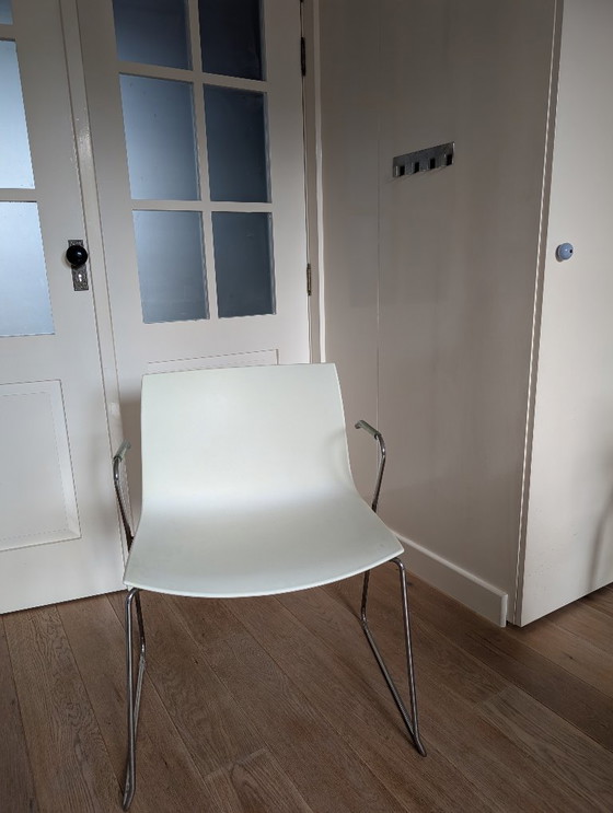 Image 1 of 2 x Arper Catifa 46 - 0287 armchair chrome cantilever