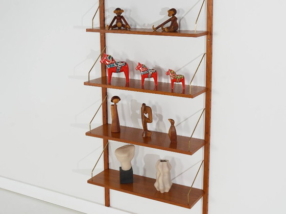 Danish Modular Shelving System in Teak Veneer from the 1970s – Bookcases, Wood (photo 9 of 16)