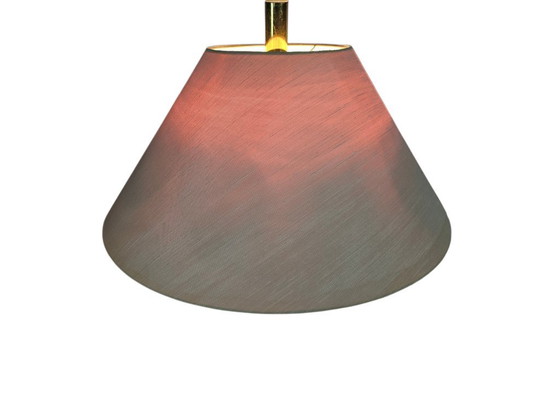 Image 1 of B + M Leuchten - Style Hollywood Regency - Allemagne de l'Ouest - Laiton - Acier - Années 80