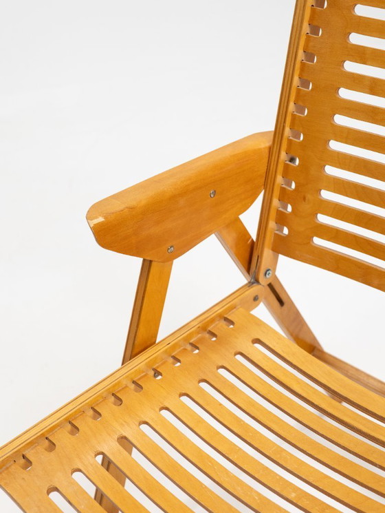 Image 1 of Mid Century Folding Lounge Armchairs Rex Designed by Niko Kralj, Slovenia, 60s