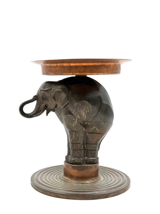 Image 1 of Art Deco Elefanten Coupe Vide Poche, Frankreich 1930er Jahre