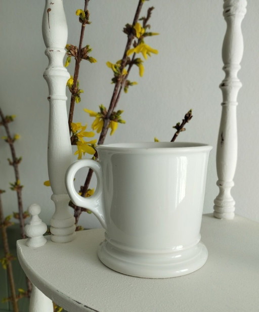 Limoges T&V - Antique white porcelain mug