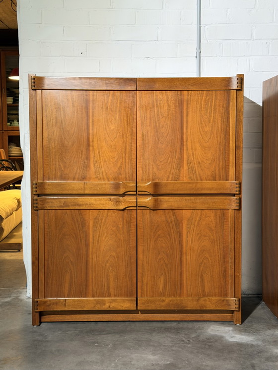 Walnut Cabinet Frans Xavier Sproll, Switzerland, 1960s – Sideboard cabinet, Wood (photo 5 of 6)