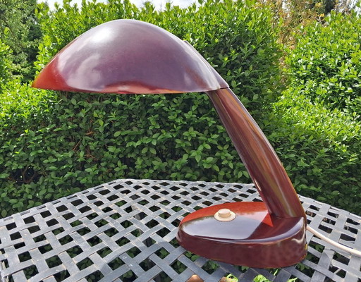 Kandem table lamp, Bakelite, Bauhaus design, Marianne Brandt, LBL 0314.3 Streamline