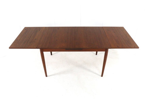 Lübke extendable rectangular dining table vintage