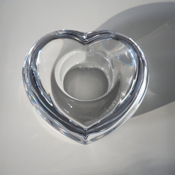 Image 1 of Orrefors 1980S Amour Tealight Votive Holder