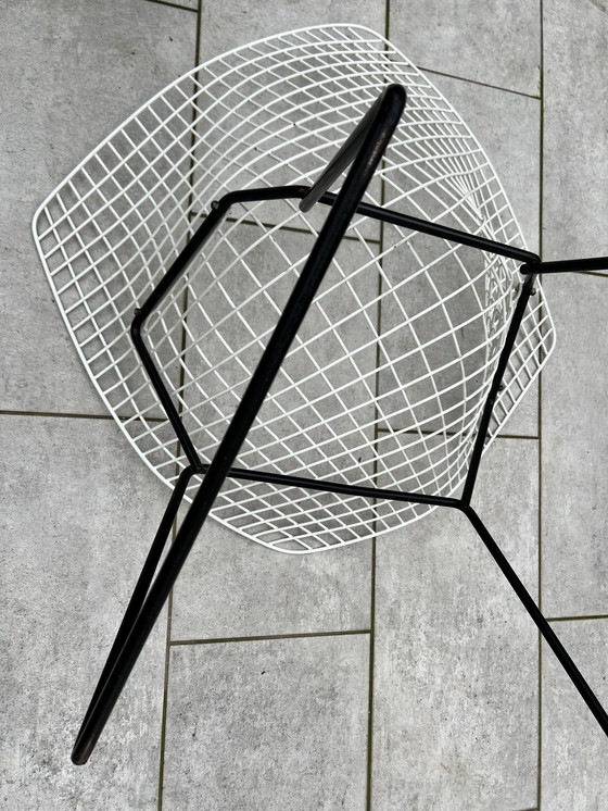 Image 1 of 5 Bertoi Diamond Knoll Armchairs