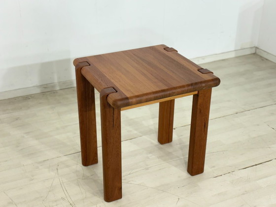 Image 1 of Dyrlund salontafel – Deense design salontafel – Massief teak – Vintage stijl uit het midden van de vorige eeuw