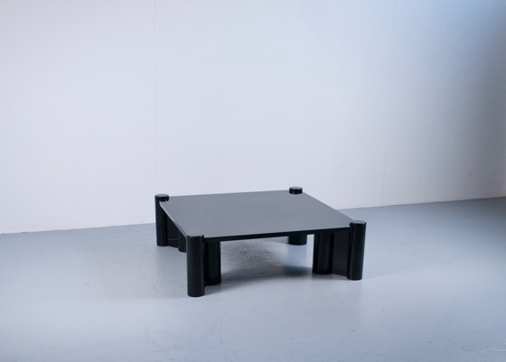 Image 1 of MESA DE CENTRO DE MÁRMOL JUMBO GAE AULENTI Años 60 FABRICANTE INTERNACIONAL KNOLL