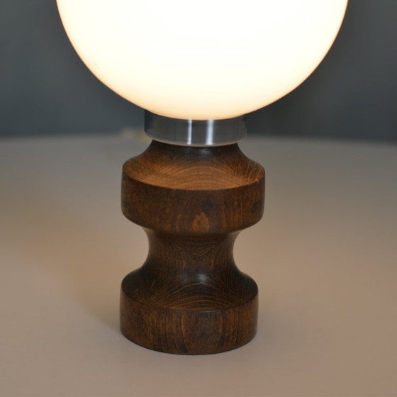 Image 1 of wooden table light