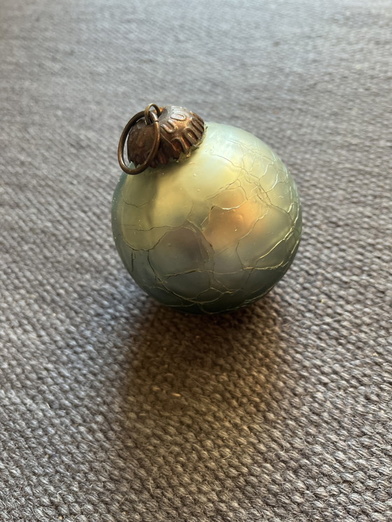 Image 1 of 15 glazen kerstballen