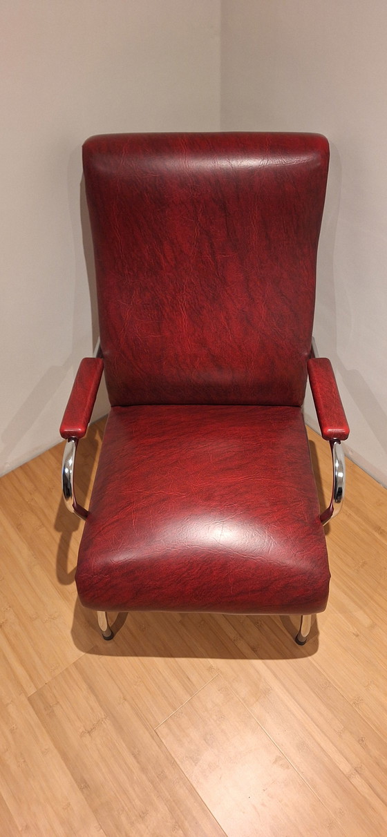 Image 1 of Poltrona con struttura tubolare