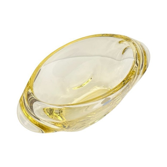 Image 1 of Glass vase designed by M. Klinger, Železný Brod Glass (ZBS), Czechoslovakia, 1960s.