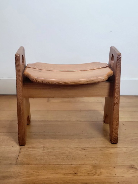 Image 1 of Taburete de pino de Gilbert Marklund para Furusnickarn, Suecia