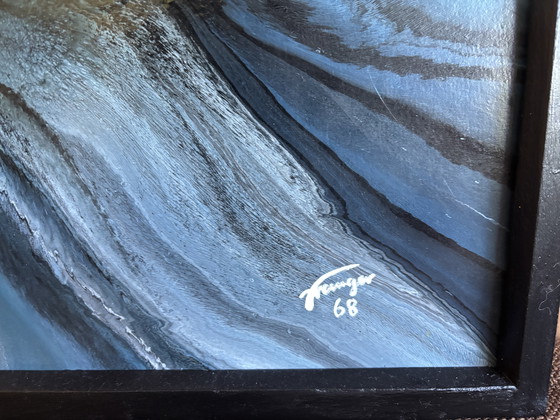 Image 1 of Unique artwork by Heinrich Franger from 1968