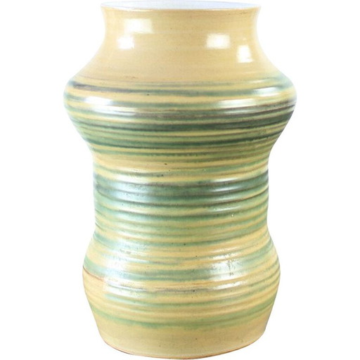 Vase vintage en céramique, Tchécoslovaquie années 1960