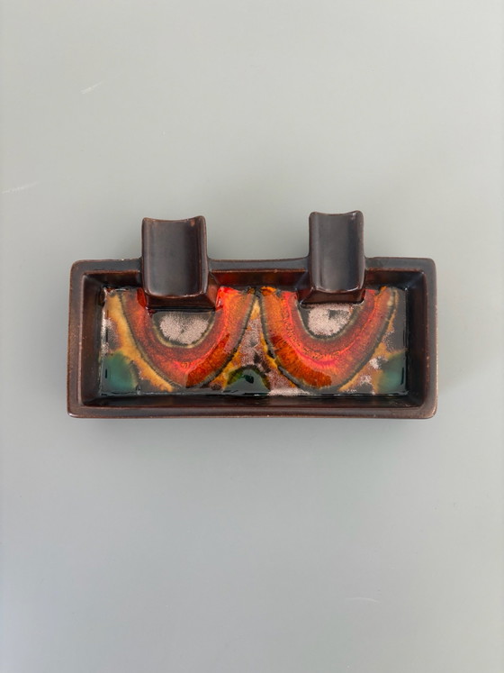 Posacenere Fat Lava anni '70 – Scheurich W-Germany, Ciotole, Ceramica (photo 7 of 9)
