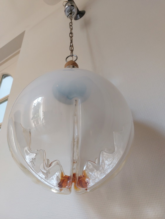 Image 1 of Mid-Century Murano Ceiling Light