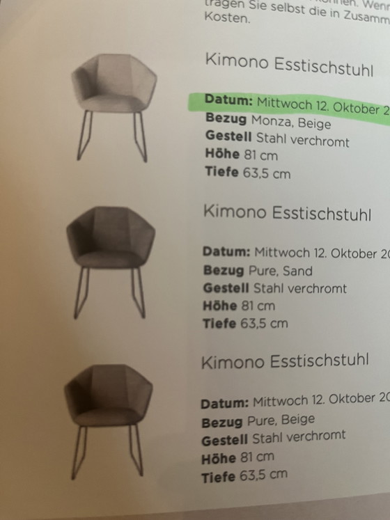 Bolia Eetkamerstoelen Kimono – Polyester, Wol (photo 5 of 5)