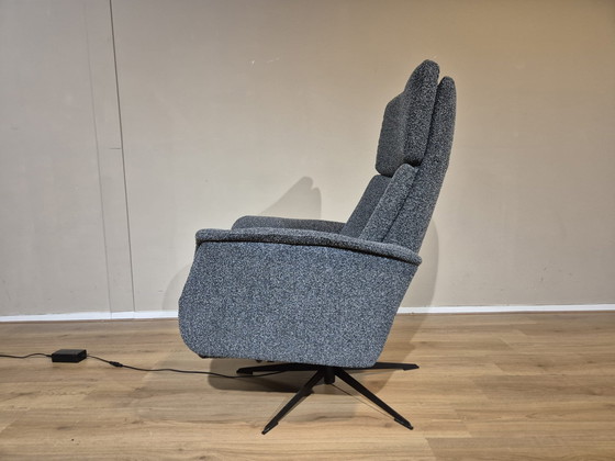 Image 1 of Modello da esposizione - Montel Oscar - Poltrona reclinabile - Tessuto - Blu