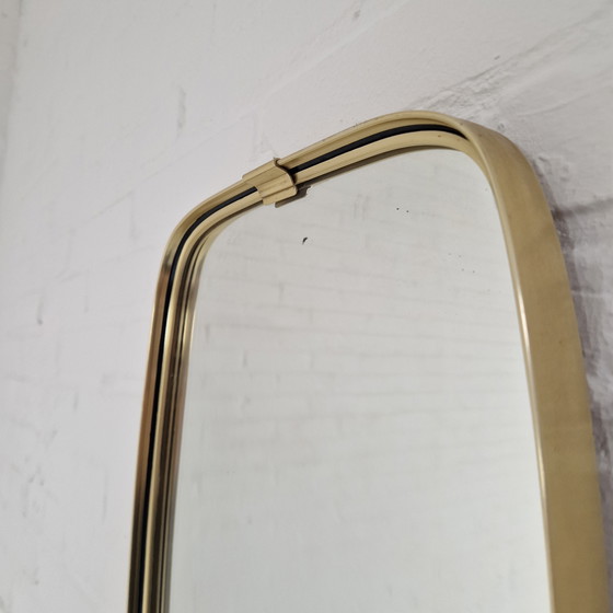 Image 1 of Specchio dorato vintage, anni '70