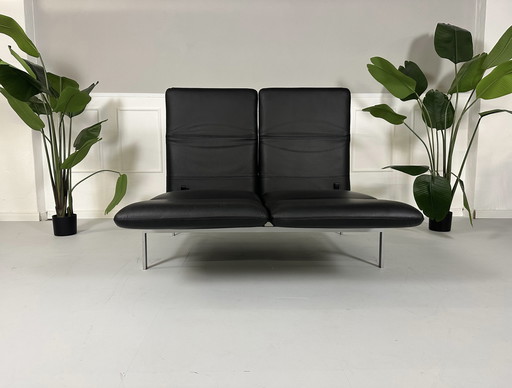 Brühl Roro Sofa Small Leder Garnitur Schlafsofa