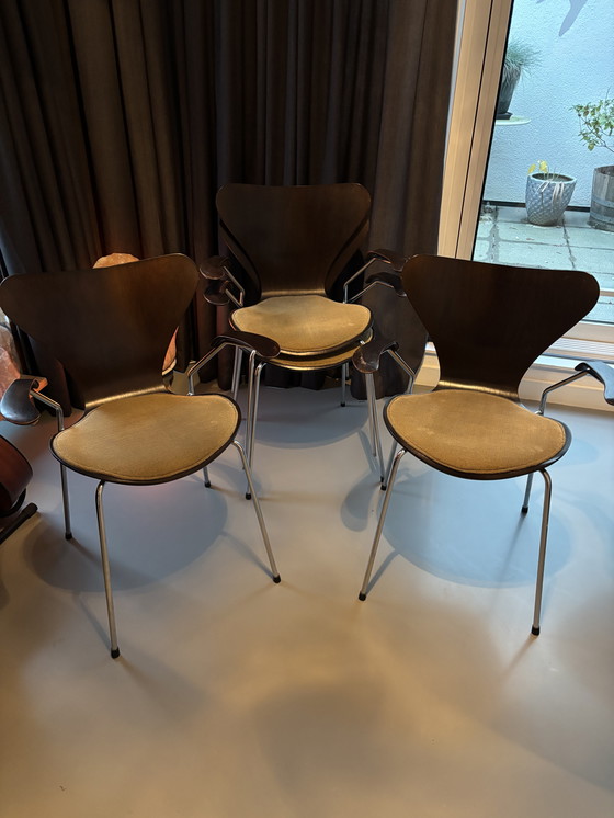 Image 1 of 4x Frits Hansen Chairs