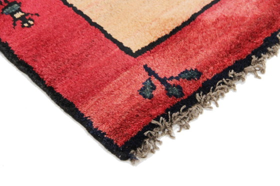 Image 1 of Original Persian carpet Gabbeh Ghashghai oriental carpet 159 cm x 118 cm old natural