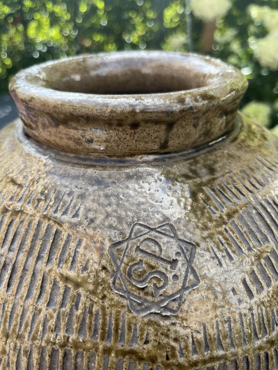 Image 1 of Martavaan, oude Aziatische kruik xxl 