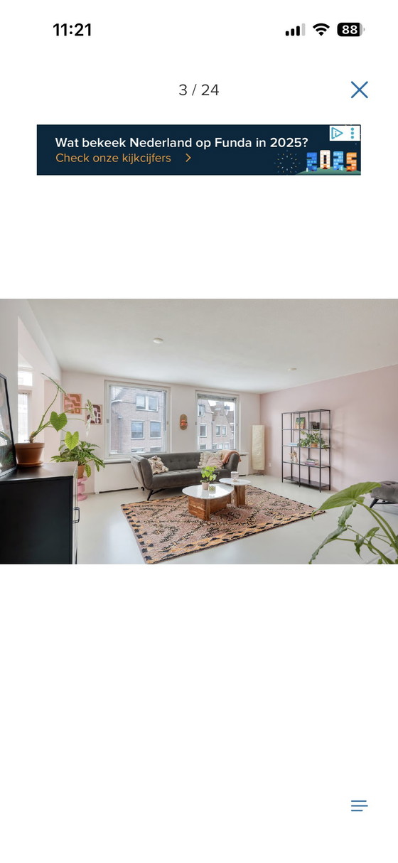 Image 1 of Beautiful high-pile Berber carpet, 100% wool, 280x180 cm.