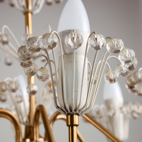 Image 1 of MK9487 Fontaine chandelier by Emil Stejnar for Rupert Nikoll