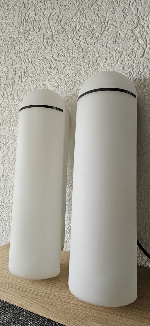 Keuco wand/badkamerlampen set van 2
