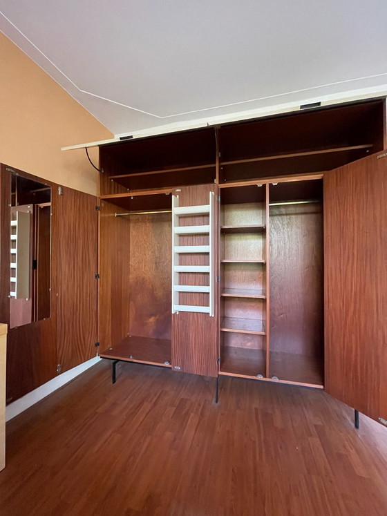 Cees Braakman KU10 Wardrobe designed for PASTOE, Glass, Metal, Black (photo 2 of 13)