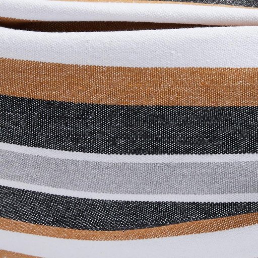 Hamac en tissu avec support, Multicolore, 300 x 117 cm